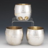 THREE TIFFANY & CO. STERLING S