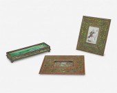 THREE TIFFANY STUDIOS DESK ACC