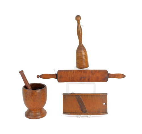 Three tiger maple kitchen