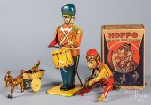 THREE TIN LITHOGRAPH WIND-UP T