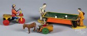THREE TIN LITHOGRAPH WIND-UP T