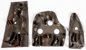 THREE TIN MEN COOKIE CUTTERS,
