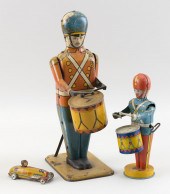 THREE TIN WINDUP TOYS 20TH CEN