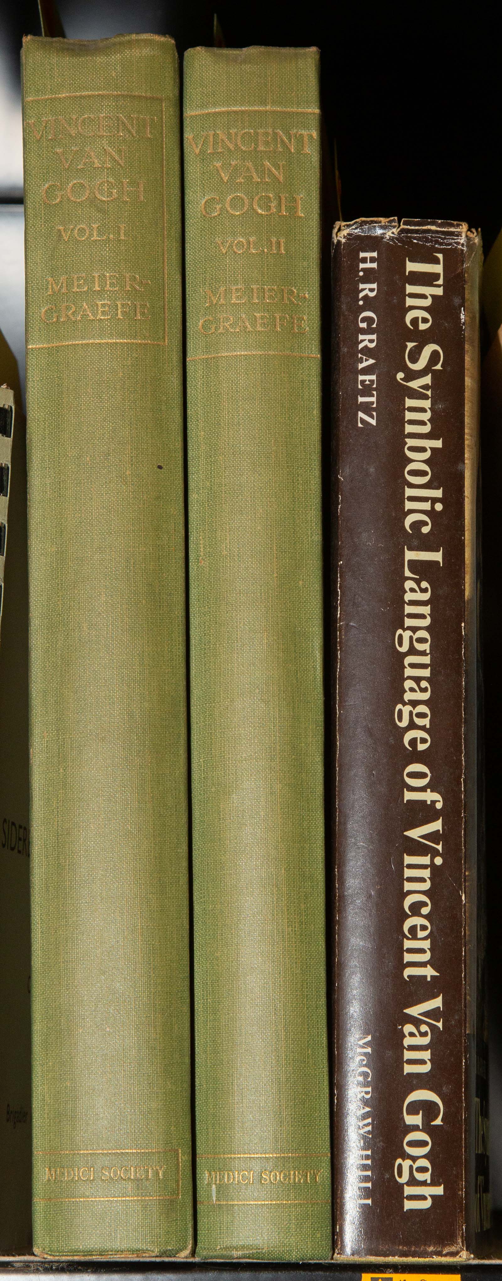 THREE TITLES ON VINCENT VAN GOGH
