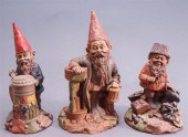 THREE TOM CLARK PAINTED COMPOS