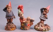THREE TOM CLARK PAINTED COMPOS