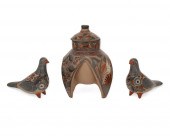 THREE TONALá BRUñIDO POTTERY I