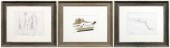 Three Tony Griffin drawings (N