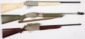THREE TOY CAP GUN LONG RIFLES<