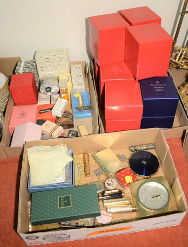 THREE TRAY LOTS INCLUDING PARFUM