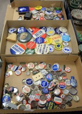 THREE TRAY LOTS OF PRESIDENTIA