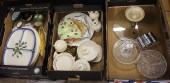 Three Trays of assorted Potter