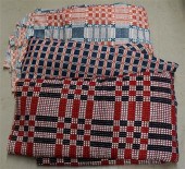 THREE TRI-COLOR JACQUARD COVER