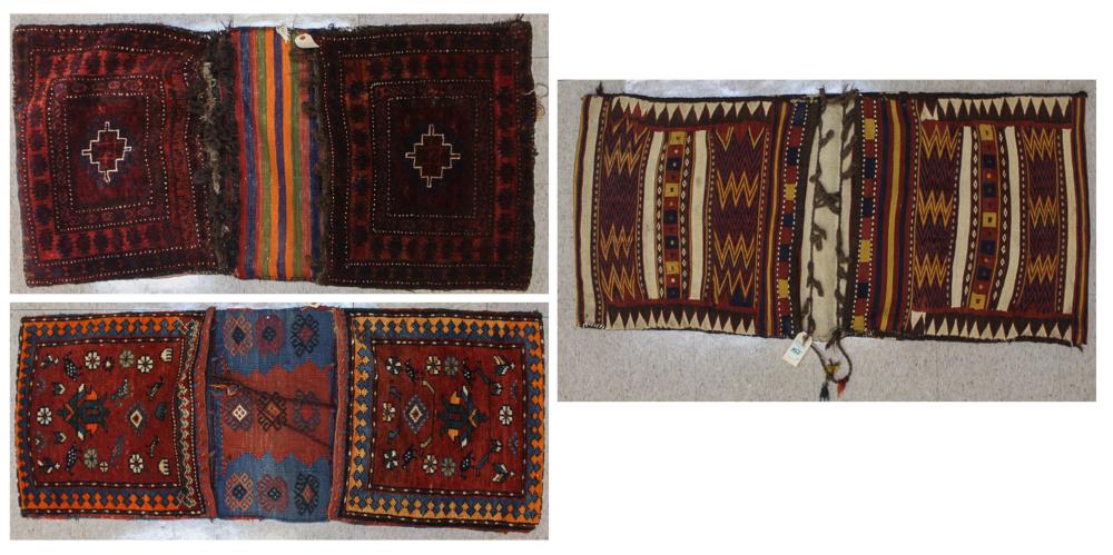 THREE TRIBAL DOUBLE SADDLE