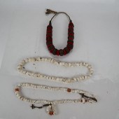 THREE TRIBAL NECKLACESThree ne