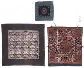 THREE TRIBAL TEXTILESThree Tri