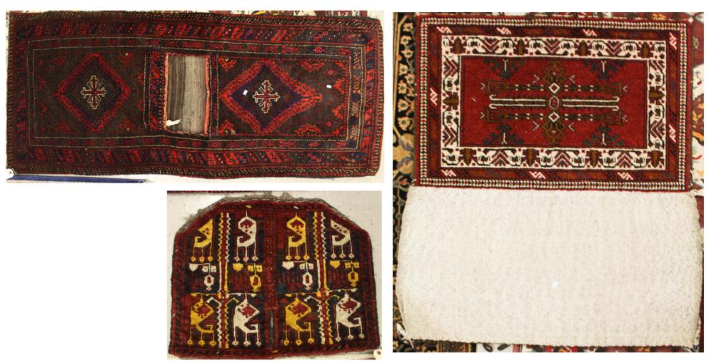 THREE TRIBAL WEAVINGSTHREE TRIBAL