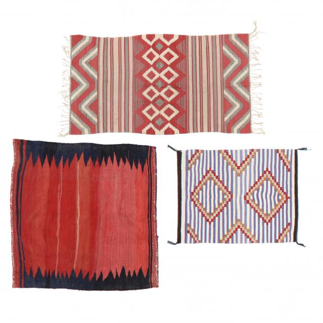 THREE TURKISH KILIMS The first with