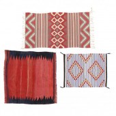 THREE TURKISH KILIMS The first
