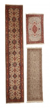 THREE TURKISH RUGSThree Turkis