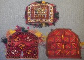 THREE TURKOMAN CEREMONIAL SADD