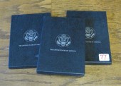 THREE UNCIRCULATED CARSON CITY
