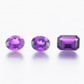 THREE UNMOUNTED 16.88 CARAT TO