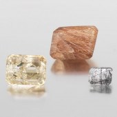 THREE UNMOUNTED 181 CARAT TOTA