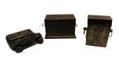 THREE UNUSUAL STILL BANKS<br>O
