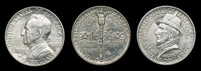 Three U.S. commemorative Virginia