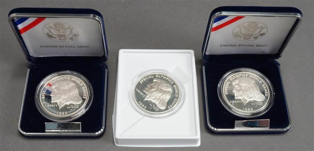 THREE U.S. MINT 1995 SPECIAL