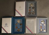 THREE U.S. PRESTIGE COIN SETST