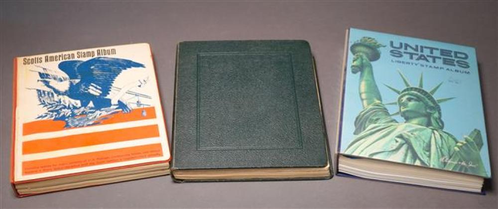 THREE U.S. STAMP ALBUMSThree U.S.