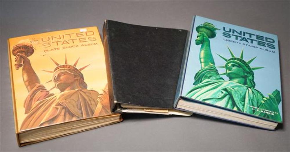THREE U.S. STAMP ALBUMSThree U.S.