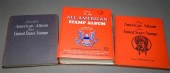 THREE U.S. STAMP ALBUMSThree U