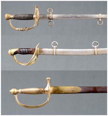 Three U.S. swords: Ames Mdl.