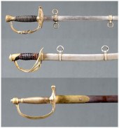 Three U.S. swords: Ames Mdl. 1