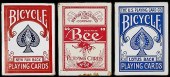 THREE USPC DECKS OF PLAYING CA