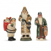 THREE VAILLANCOURT SANTAS CARR