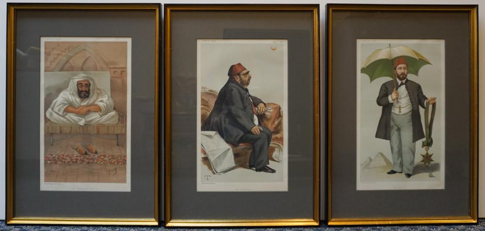 THREE VANITY FAIR 'MEN OF THE