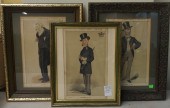 THREE VANITY FAIR PRINTS, FRAM