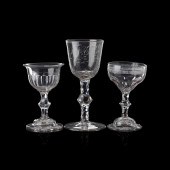 THREE VARIOUS GEORGIAN FACET S