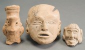 THREE VERA CRUZ PRE-COLUMBIAN