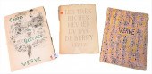 THREE VERVE BOOKS, TO INCLUDE