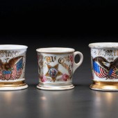 Three Veteran's Porcelain Shav