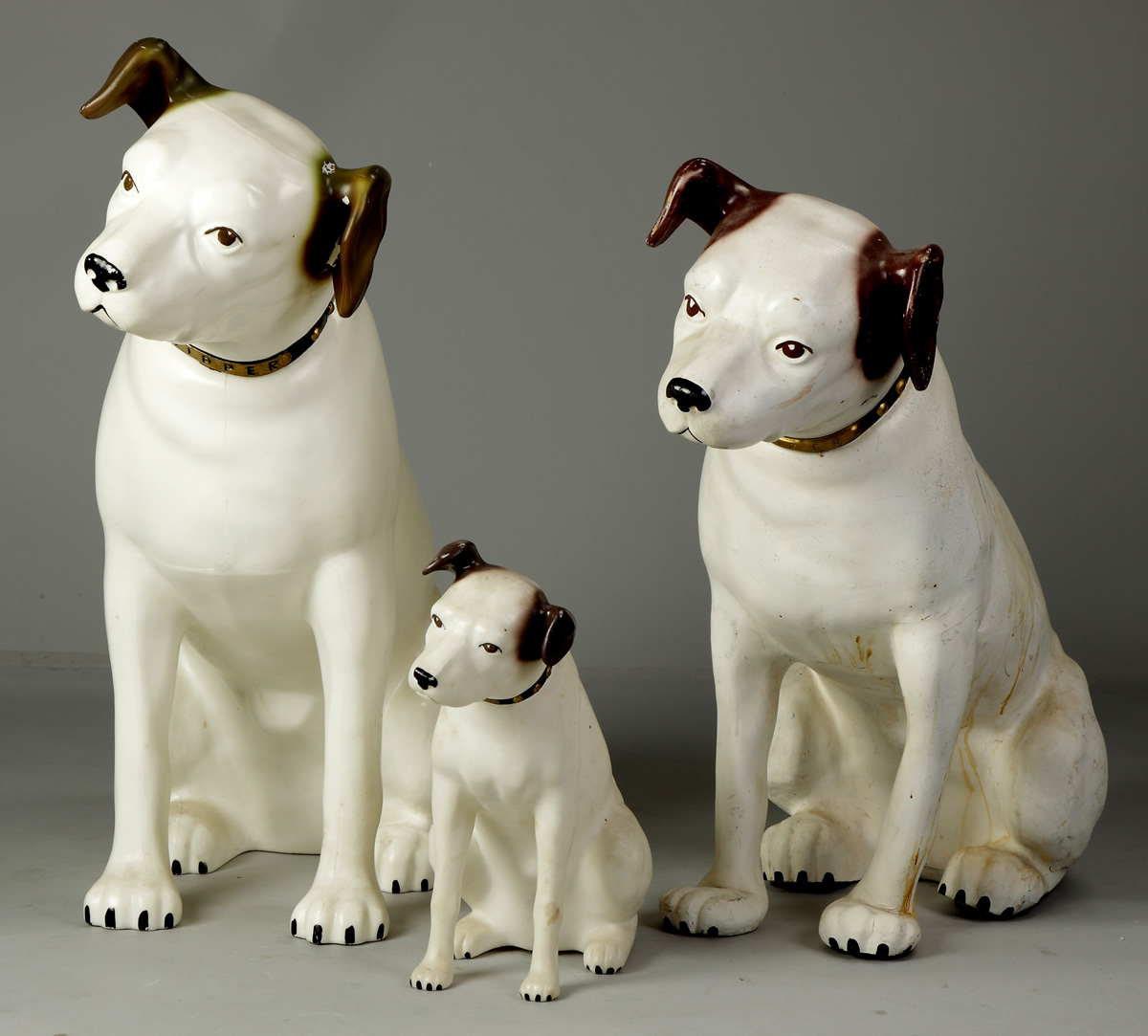 Three Victor Advertising Dogs 1