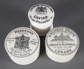 Three Victorian black transfer