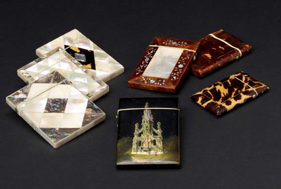 Three Victorian Card Cases, 