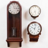 THREE VICTORIAN MAHOGANY WALL