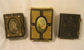 Three Victorian photo albums w